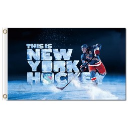 NHL New York Rangers 3'x5' polyester flags New York Hockey