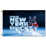 Nhl New York Ranger 3'x5 'Polyester kennzeichnet New York Hockey