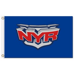 New York Ranger 3'x5 'Polyester Flaggen Nyr