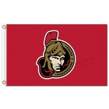 NHL Ottawa Senators 3'x5' polyester flags with your logo