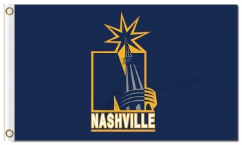 Nhl nashville食肉动物3'x5'聚酯标志