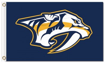 NHL Nashville Predators 3'x5' polyester flags logo