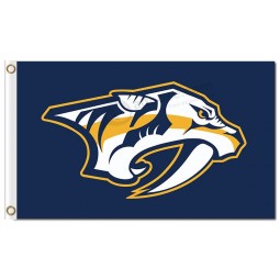 Nhl nashville食肉动物3'x5'聚酯标志标志