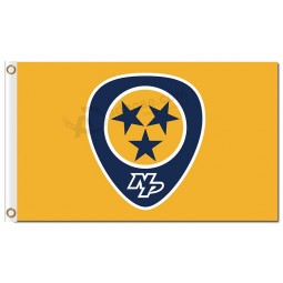 Nhl Nashville Räuber 3'x5 'Polyester Fahnen gelb