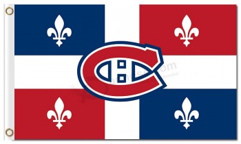 Nhl蒙特利尔加拿大人3'x5'聚酯标志