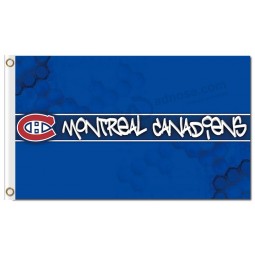 NHL Montreal Canadiens 3'x5 'Polyester Flaggen Logo mit Team Name