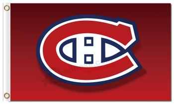 Mlb montreal canadiens 3 'x 5' bandiere poliestere logo