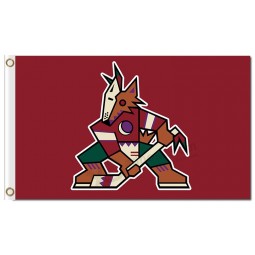 Nhl Phoenix Coyotes 3'x5 'Polyester Flaggen Logo