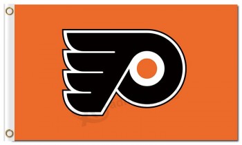 NHL Philadelphia Flyers 3'x5' polyester flags with your logo