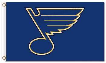 NHL St.Louis Blues 3'x5' polyester flags with your logo