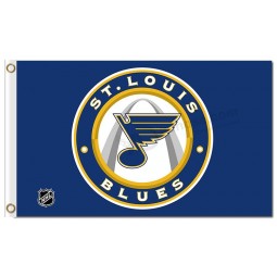 NHL St.Louis Blues 3'x5' polyester flags round with your logo