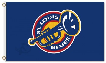 Nhl st.Louis blues 3'x5 'bandiere in poliestere suona