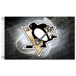 NHL Pittsburgh Pinguine 3'x5 'Polyester Fahnen