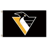 NHL Pittsburgh Pinguine 3'x5 'Polyester Flaggen Dreieck