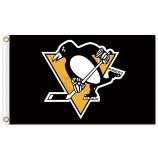 NHL Pittsburgh Pinguine 3'x5 'Polyester Flaggen Logo