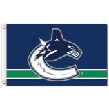 Nhl Vancouver Canucks 3'x5 'Polyester Fahnen mit grünem Streifen