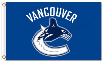 Nhl vancouver canucks 3'x5 'bandiere in poliestere nuove