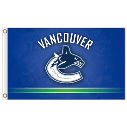 NHL Vancouver Canucks 3'x5' polyester flags blue