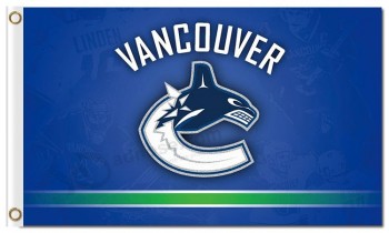 Nhl vancouver canucks 3 'x 5' bandiere in poliestere blu