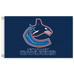 NHL Vancouver Canucks 3'x5 'Polyesterfahnen farbig c