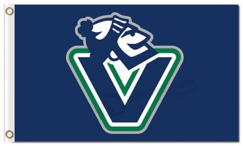 Nhl vancouver canucks 3 'x 5' poliestere flags v