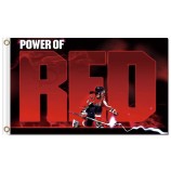Nhl washington Hauptstädte 3'x5 'Polyester Flaggen Macht rot