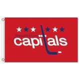 Nhl washington Hauptstädte 3'x5 'Polyester Flaggen Team Name