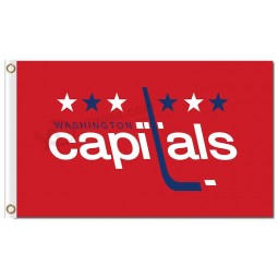 Nhl washington Hauptstädte 3'x5 'Polyester Flaggen Team Name
