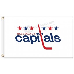 NHL Washington Capitals 3'x5' polyester flags team name with your logo
