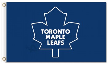 Nhl 토론토 메이플은 3'x5 '폴리 에스테르 플래그 로고를 leafs