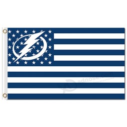Nhl tampa bay blitz 3'x5 'polyester fahnen sterne streifen