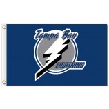 Nhl tampa bay blitz 3'x5 'polyester flaggen 3d logo