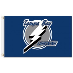 Nhl tampa bay blitz 3'x5 'polyester flaggen 3d logo