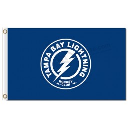 NHL Tampa Bay Lightning 3'x5' polyester flags round logo