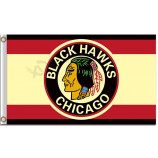 Nhl chicago blackhawks 3'x5 'polyester flagge logo für benutzerdefinierte größe 