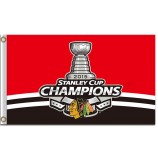 Nhl chicago blackhawks 3'x5 'Polyester Flagge Meister