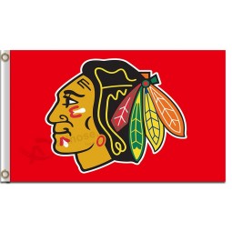 NHL Chicago blackhawks 3'x5' polyester flag