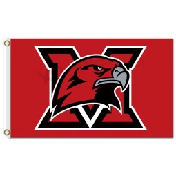 Ncaa miami redhawks 3'x5 'ポリエステルの深刻なワシの旗