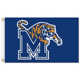 Ncaa memphis tigers 3'x5 'полиэфирные флаги