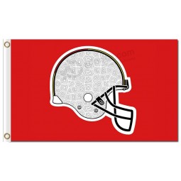 Ncaa maryland terrapins 3'x5 'Polyester Fahnen grauer Helm