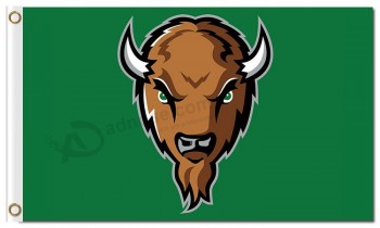 NCAA Marshall Thundering Herd 3'x5' polyester flags brown cow for custom size 