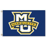 Ncaa Marquette golden Eagles 3'x5 'Polyester Flaggen Bule Hintergrund für benutzerdefinierte Größe 