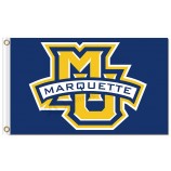 Ncaa Marquette golden Eagles 3'x5 'Polyester Flaggen Bule Hintergrund für benutzerdefinierte Größe 