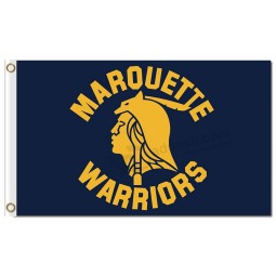 Wholesale cheap NCAA Marquette Golden Eagles 3'x5' polyester flags circle characters
