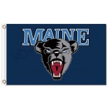 Großhandel billig ncaa maine schwarzbären 3'x5 'polyester fahnen schreien bär