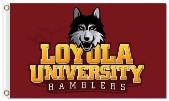 Wholesale cheap NCAA Loyola Ramblers 3'x5' polyester flags