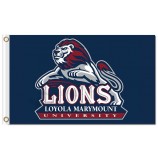 Großhandel hoch-Endee ncaa Loyola marymount Löwen 3'x5 'Polyesterfahnen