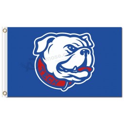 Ncaa louisiana tech bulldogs 3'x5 'ポリエステルの旗