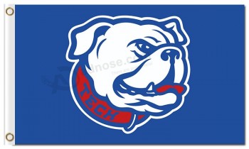 Ncaa louisiana tech bulldogs 3'x5 'ポリエステルの旗