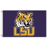 Ncaa Louisiana Zustand Tiger 3'x5 'Polyester Flaggen ti